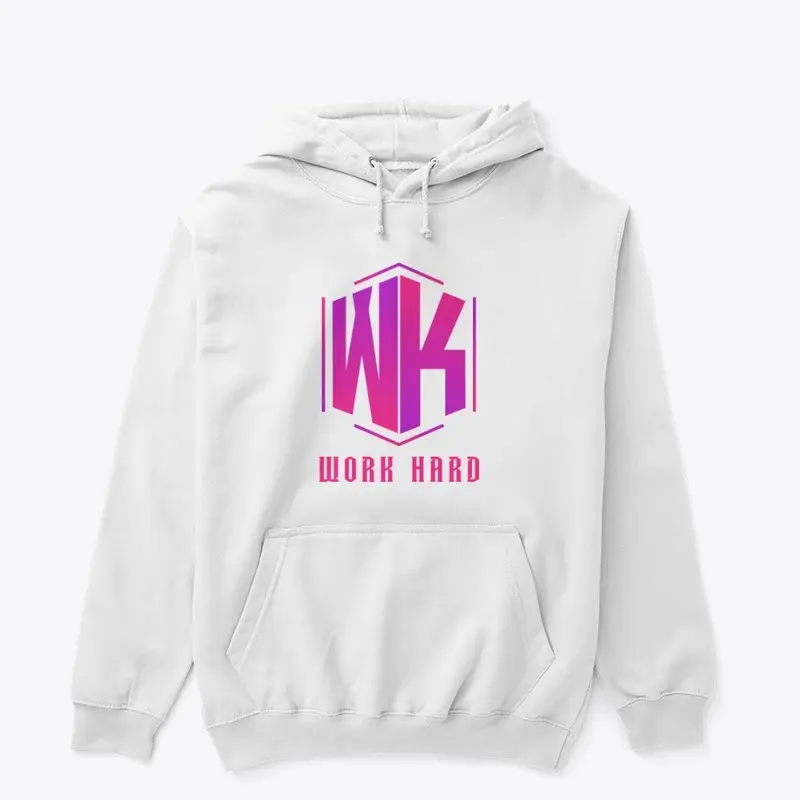 work hard hoodie design 